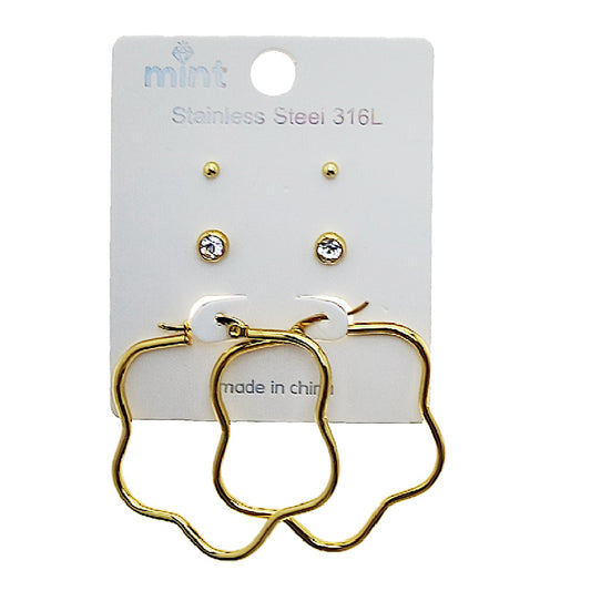 TE2120 - Stainless Steel Flower Hoop Set