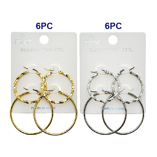 TE2122 - Stainless Steel Hoop Set