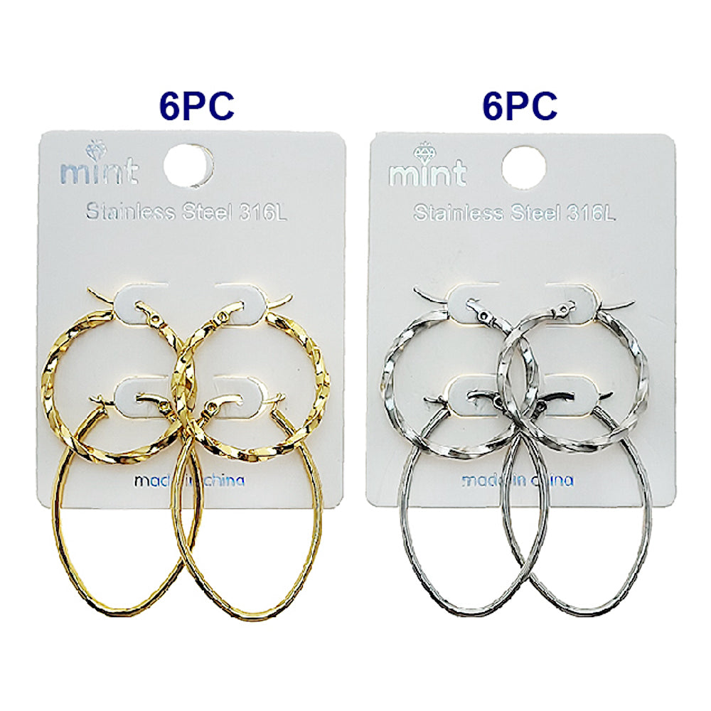 TE2123 - Stainless Steel Hoop Set