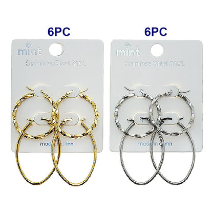 TE2123 - Stainless Steel Hoop Set