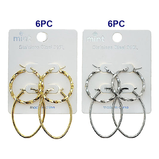 TE2123 - Stainless Steel Hoop Set