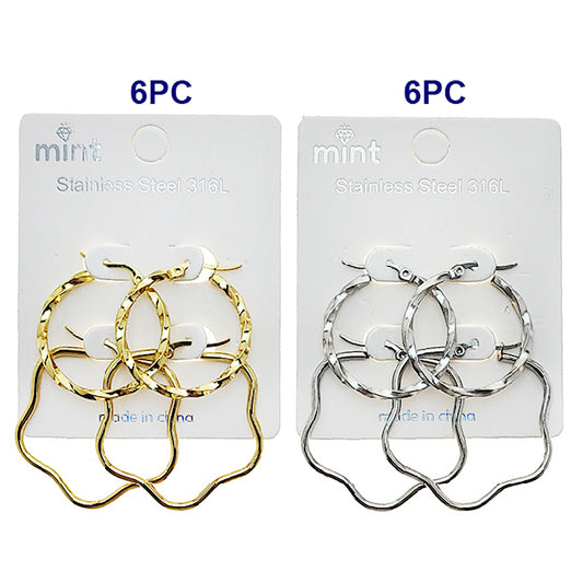 TE2125 - Stainless Steel Hoop Set