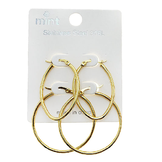 TE2128 - Stainless Steel Hoop Set