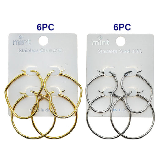 TE2129 - Stainless Steel Hoop Set