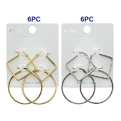 TE2131 - Stainless Steel Hoop Set