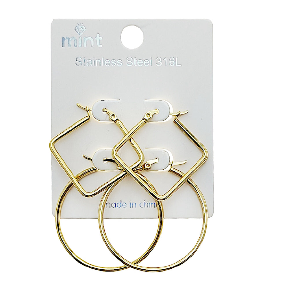 TE2131 - Stainless Steel Hoop Set