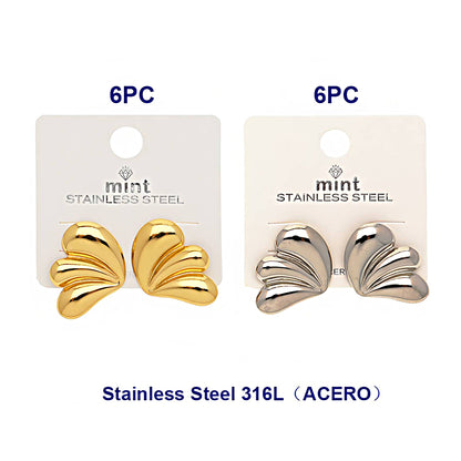 Stainless Steel Splash Earring