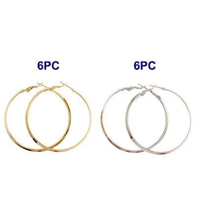 TE1350 - 60MM Stainless Steel Sharp Edge Hoops