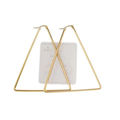 TE1920 - 70MM Stainless Steel Triangle Hoops