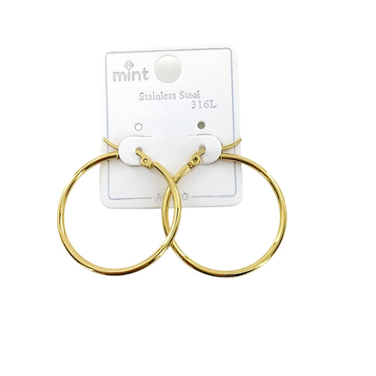 TE5000 - 30MM Stainless Steel Hoops