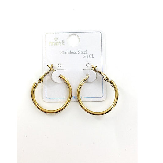 TE5002 - 25MM Stainless Steel Hoops