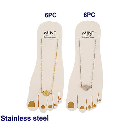 Stainless Steel Eye Anklet