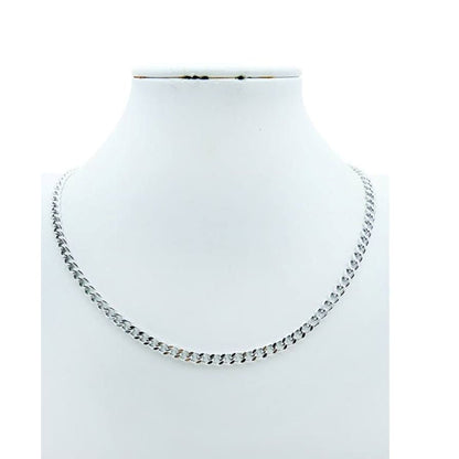 Stainless Steel Curb Chain Necklace