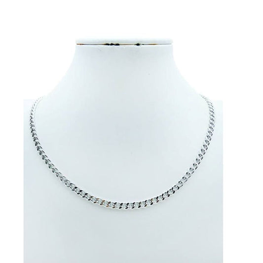 Stainless Steel Curb Chain Necklace