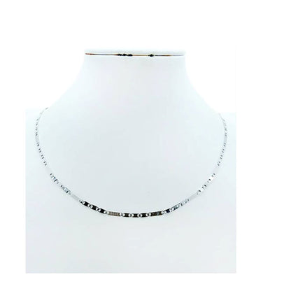 Stainless Steel Aztec Pattern Chain Necklace