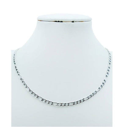 Stainless Steel Figaro Chain Necklace
