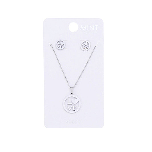 TN832 - Stainless Steel Love Necklace