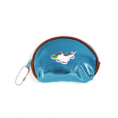 12 PCS Metallic Unicorn Coin Purse