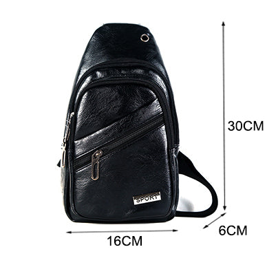 TP224BK - Black Crossbody Bag