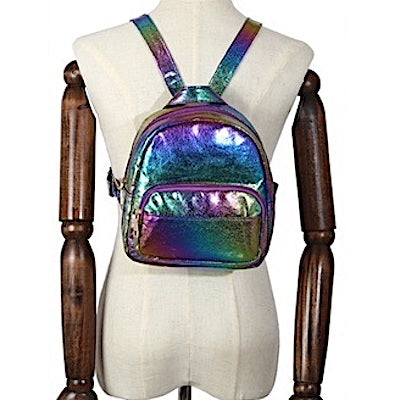 TP112 - Metallic Mini Backpack