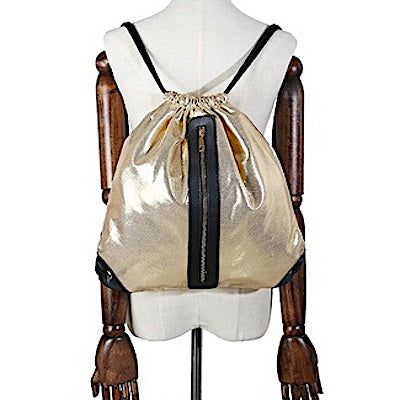 TP157 - Metallic Drawstring Bag