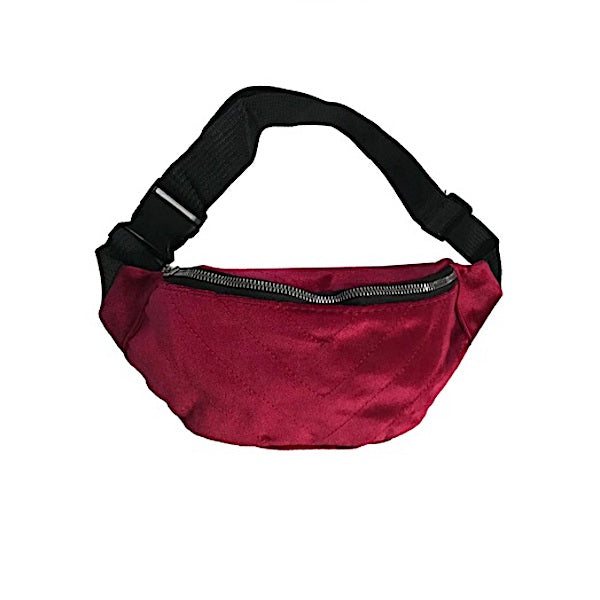 TP269 - Velvet Fanny Pack Waist Bag