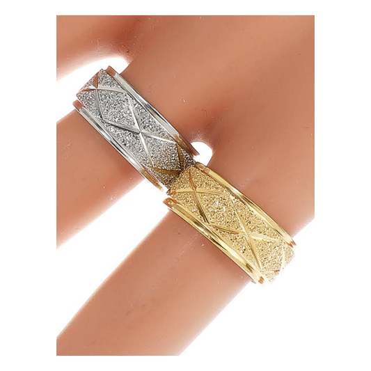 TR1609 - Stainless Steel Sand Blasted Ring