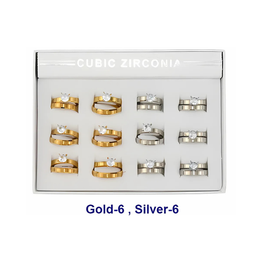 TR1861 - Stainless Steel Brushed Ring