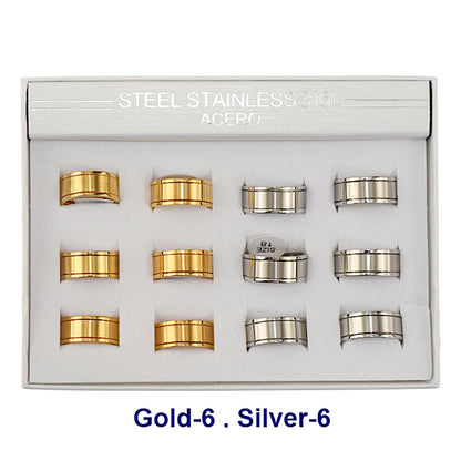 TR1916 - Stainless Steel Band Ring