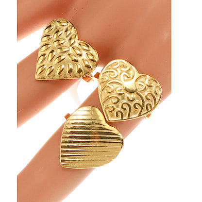 TR1942 - Stainless Steel Heart Ring
