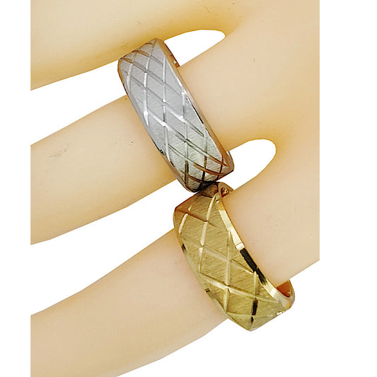 TR1973 - Stainless Steel Brushed Ring