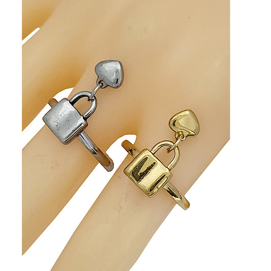 TR2011 - Stainless Steel Locket Ring