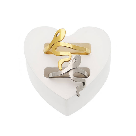 Stainless Steel Snake Ring