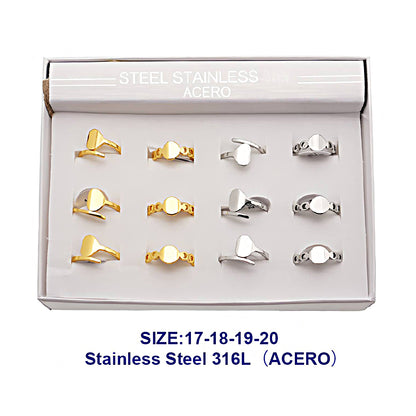Stainless Steel Circle Ring