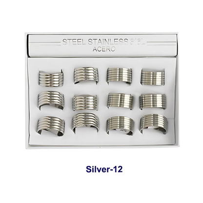 TR1730 - Stainless Steel Grooved Ring