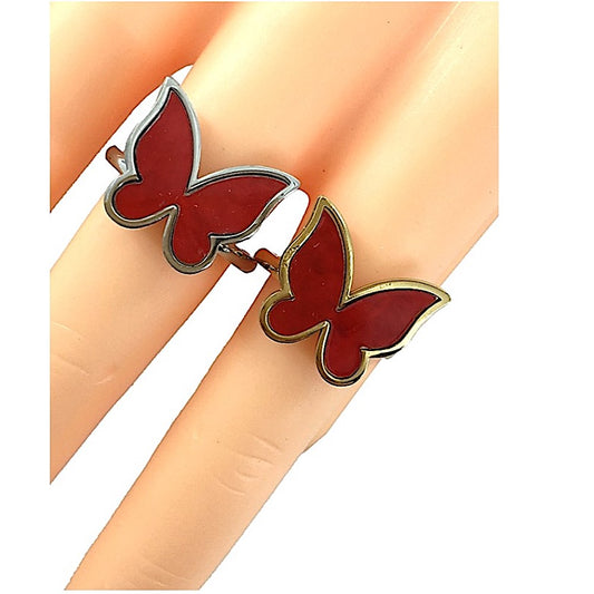 TR5004 - Stainless Steel Butterfly Ring