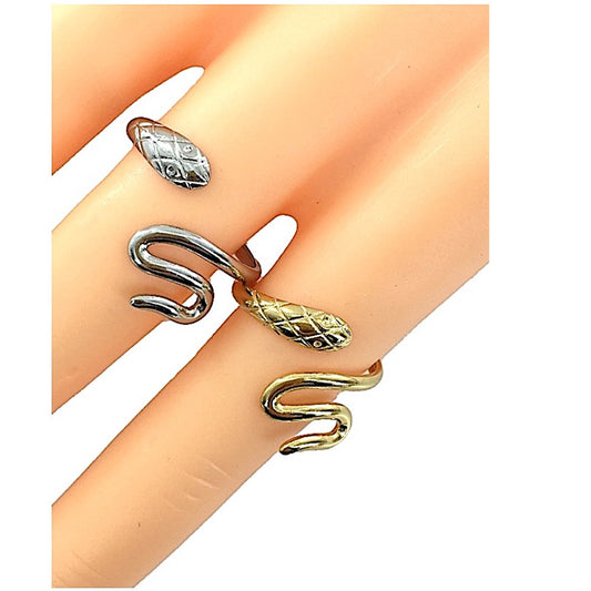 TR5021 - Stainless Steel Snake Ring