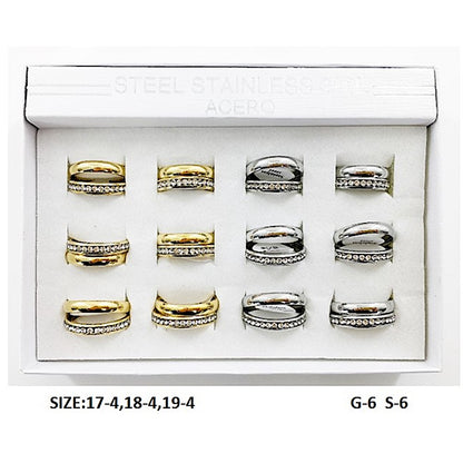 Stainless Steel Band Ring