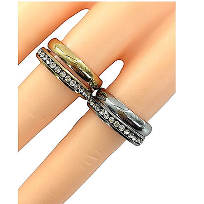 Stainless Steel Band Ring