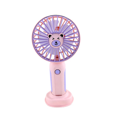 12 PCS Teddy Bear Handheld Mini Fan