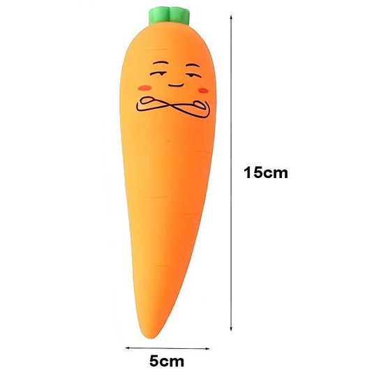 12 PCS Smug Carrot Decompression Squish Sensory Toy
