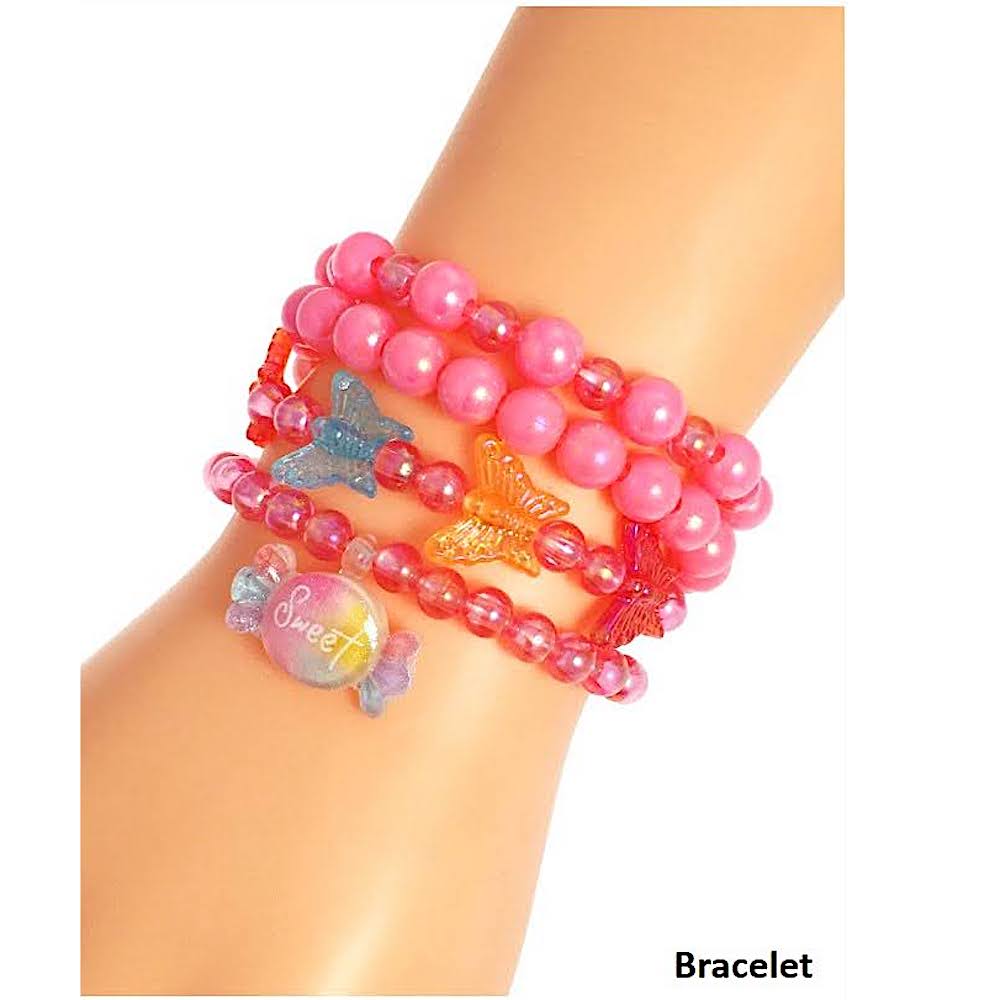 Candy Bead Stretch Bracelet Set