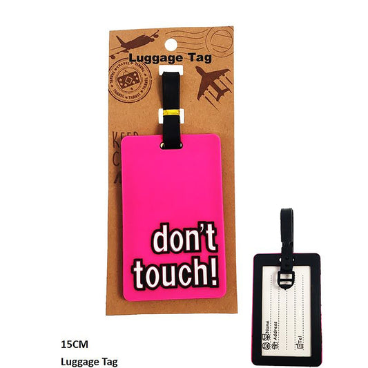 Don't Touch Luggage Tags