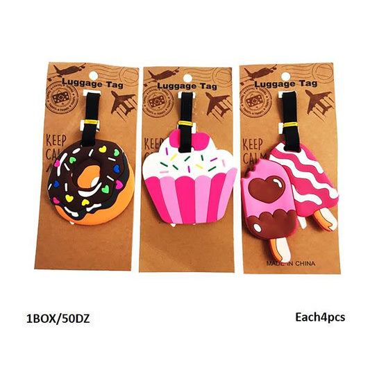 Assorted Desserts Luggage Tags