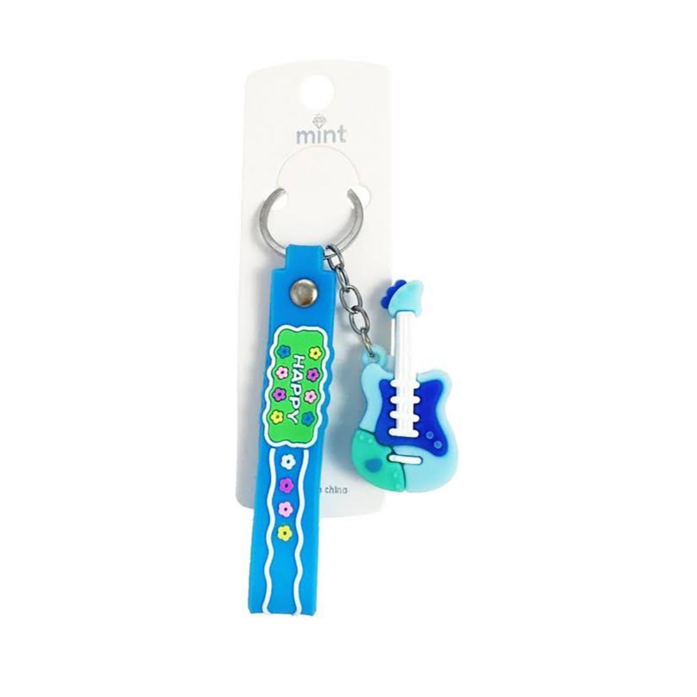 Electric Guitar Keychain