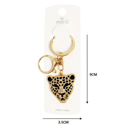 Cheetah Face Keychain