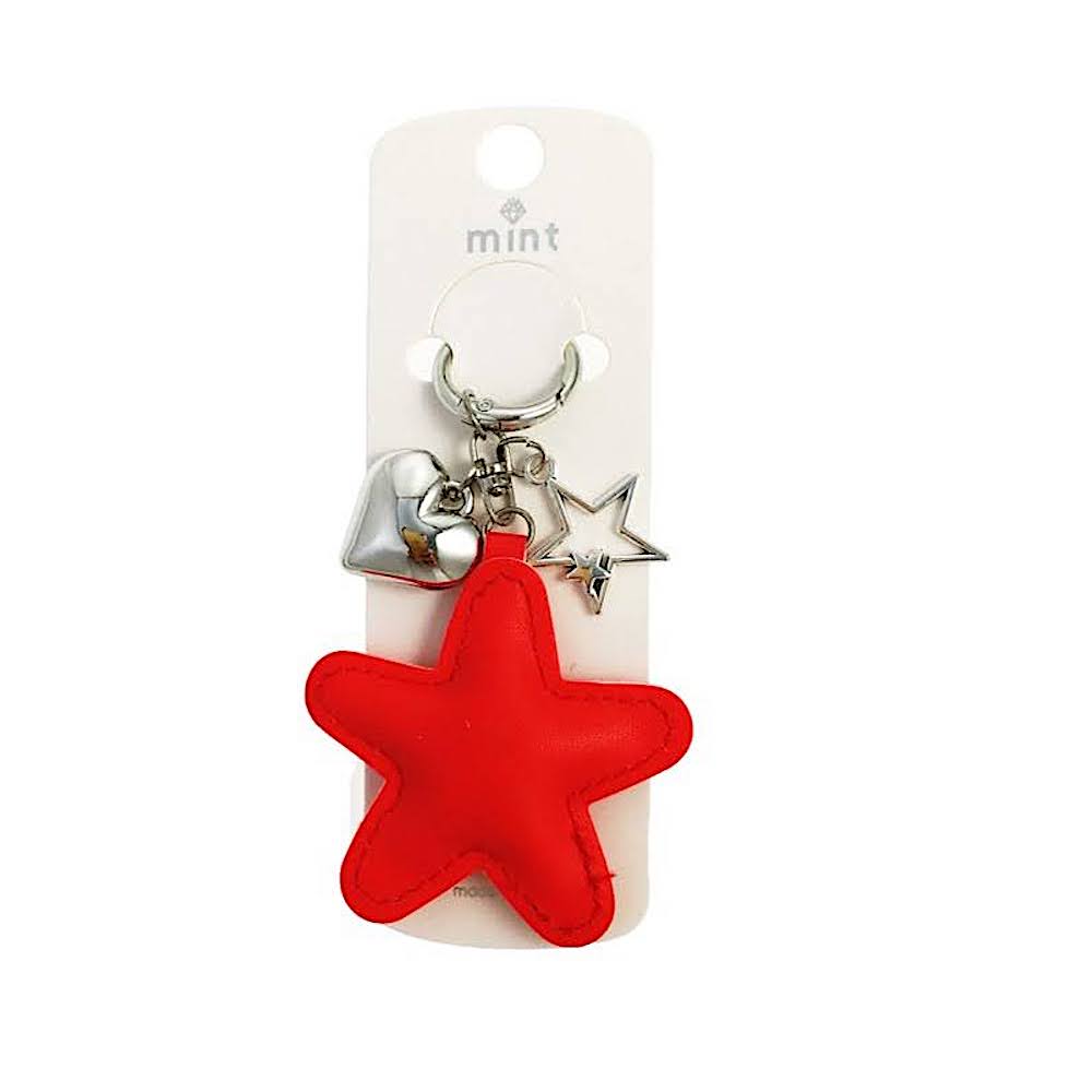 Star Charm Keychain