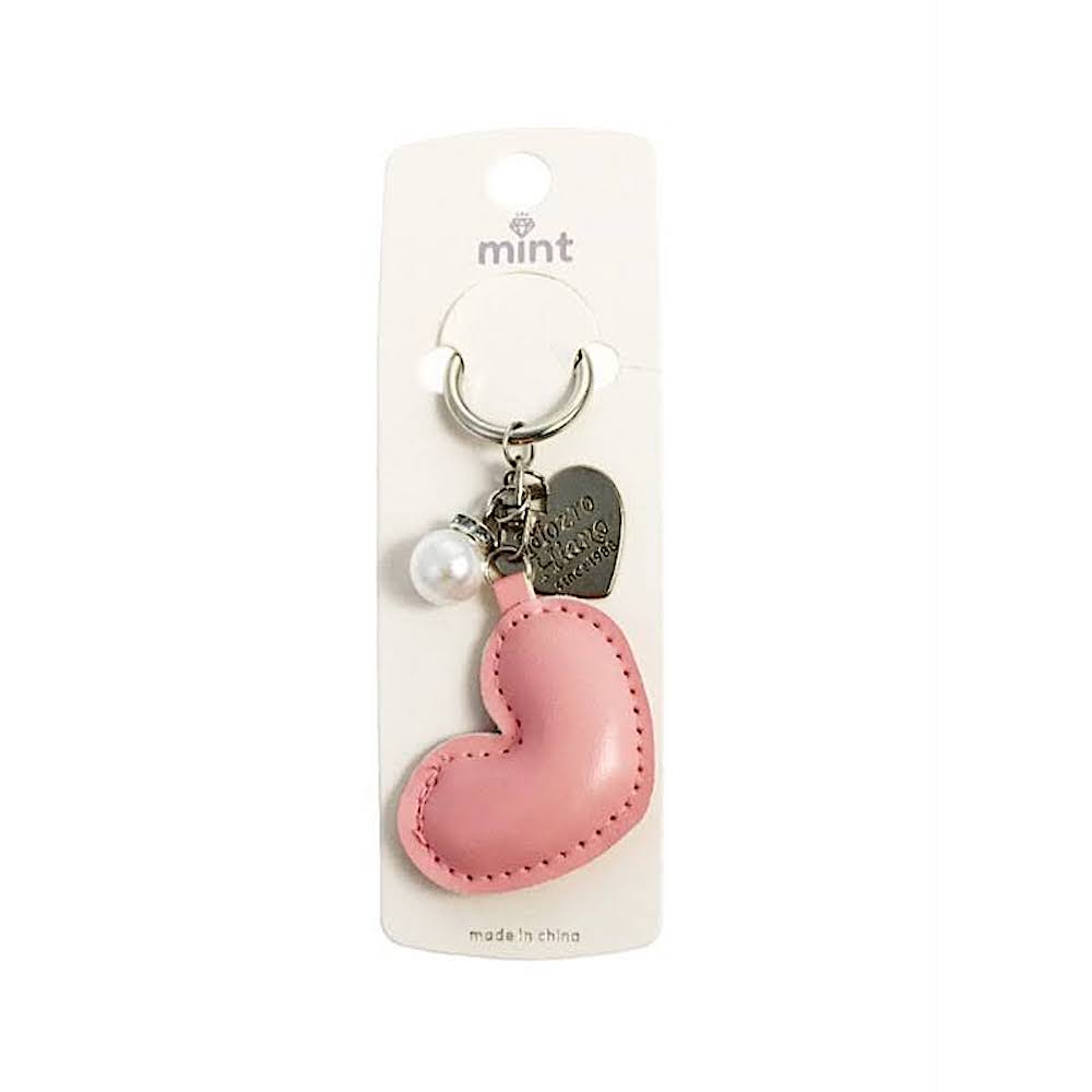 Heart Charm Keychain