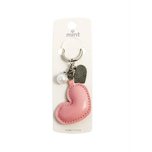 Heart Charm Keychain