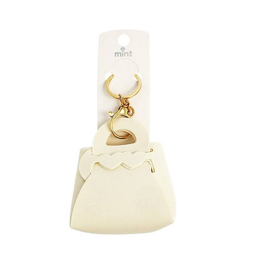 Mini Purse Heart Strap Keychain